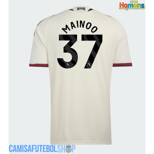 Camisa de time de futebol Manchester United Kobbie Mainoo #37 Replicas 3º Equipamento 2026-27 Manga Curta
